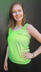 Lime Green Tank Top - front