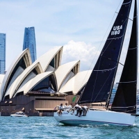 Bacchanal has been practicing in Sydney Harbor and will start the Sydney Hobart  on Boxing Day (Christmas Day in the US).