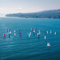 A spinaker-o-rama in Santa Barbara