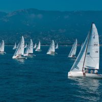 Champagne sailing in Southern California.