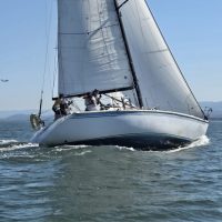 Coyote Point's winter sails drew ten different PHRF boats across six different race days.