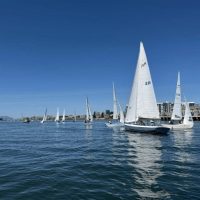 Light wind in the Estuary.