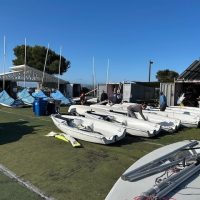 View of fleet prepped for launching.