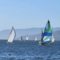 Thirty six boats raced in the OYC Rites of Spring.