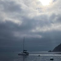 Anneke-Dury-Anchor-out-at-Avalon-with-very-iffy-weather-prospects