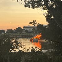 Oyster cove fire