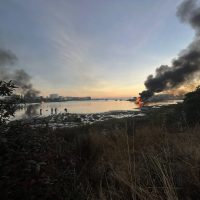Oyster cove fire
