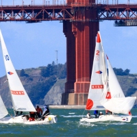 Match racing in J/22s in the StFYC stop of the California Dreamin' Series. © Chris Ray