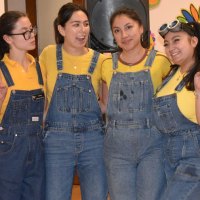 They weren't part of the costume contest, but the RYC bartenders dressed as Minions.