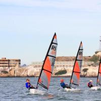 The Bay is known to be ferocious but these sailors on RS Tera's made it seem like child's play.