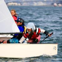 Youth Sailing on San Francisco Bay.