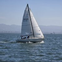 Action from the YRA Women's Series