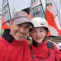 Nat Kreamer (left) and his son Sebastian (right). Nat was instrumental in making sure that the 2025 Tera North American Championship was as successful as it was.