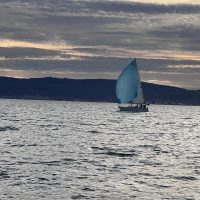 A serene evening of racing at CPYC.