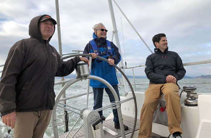 Three aboard an SC53