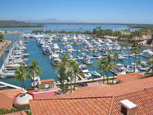 Aerial view of Marina