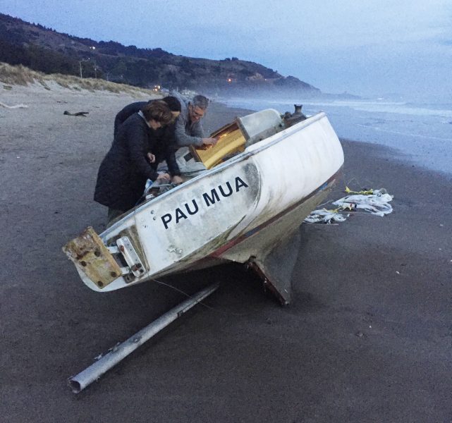 Boat on beach