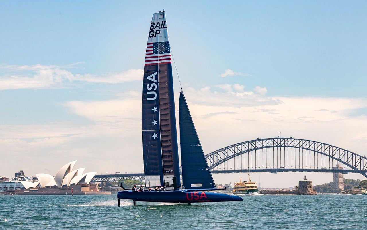 F50 in Sydney Harbour