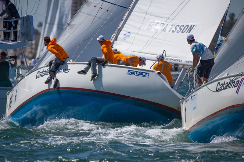 Catalina 37s racing in Congo Cup