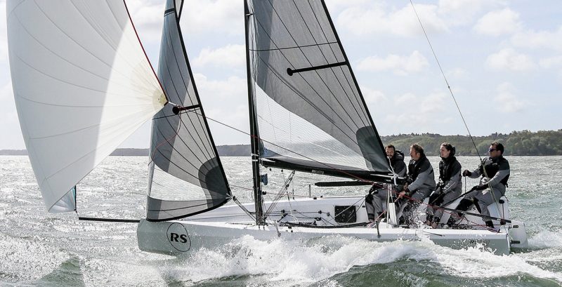 RS21 sailing