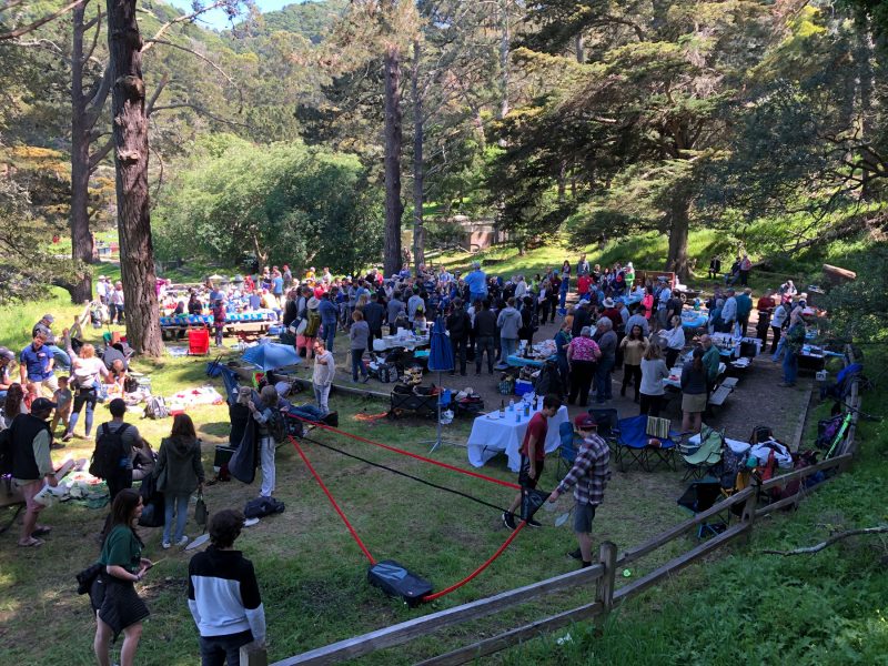 The Angel Island Picnic zone