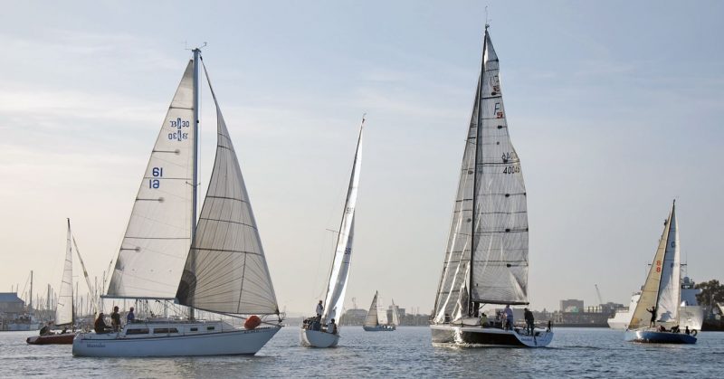 IYC race start