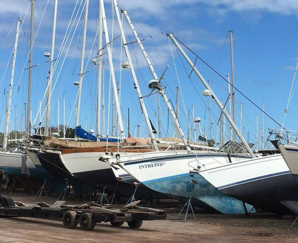 Dry storage boats