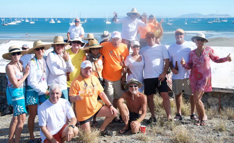 Group on the beach