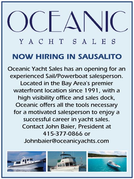 Oceanic Yacht Sales Job