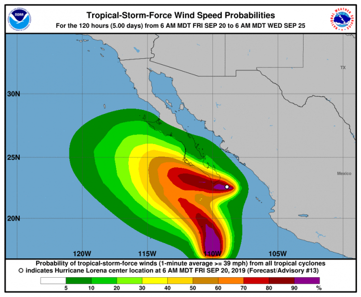 Hurricane Lorena