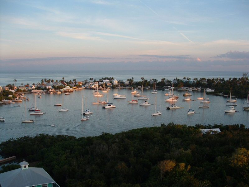 Hopetown harbor, Elbow Cay