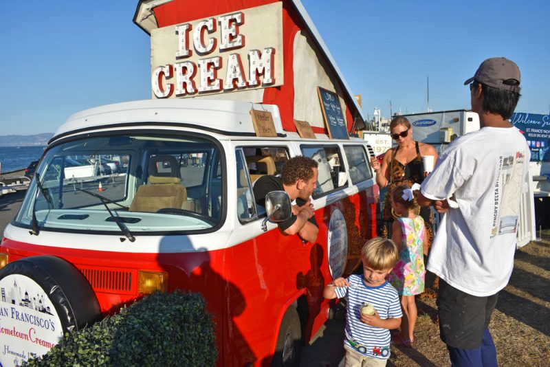 Ice cream VW van