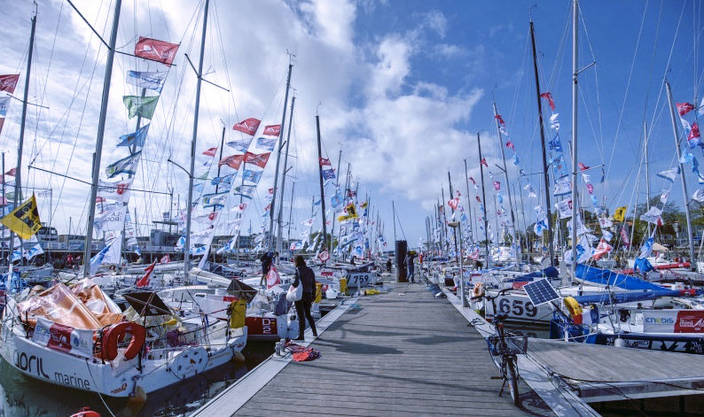 Minis Docked at La Rochelle