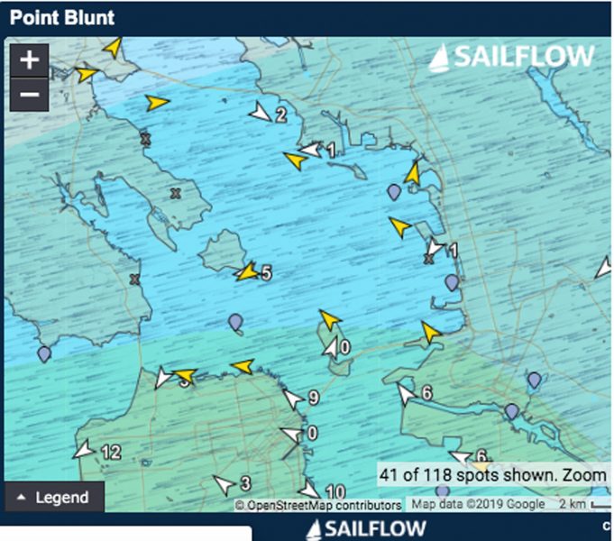 Sailflow Easterlies