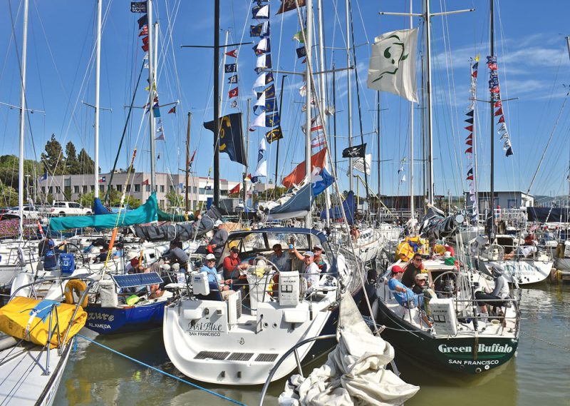 Raft-up at Vallejo YC