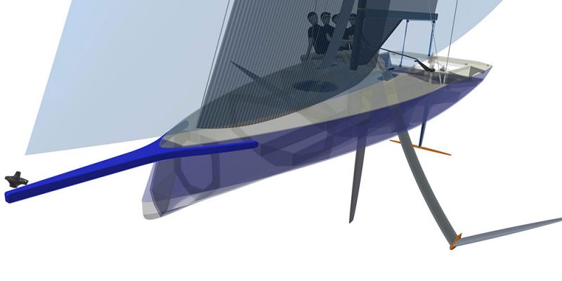 Youth America's Cup boat rendering