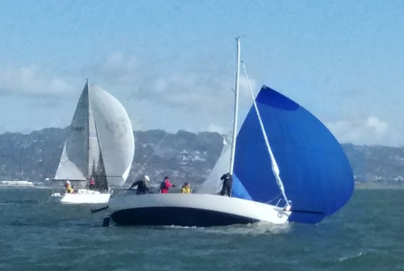 Sky broaching at Berkeley Midwinters