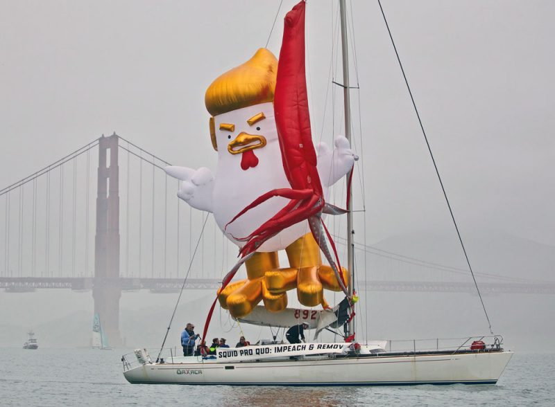 Oaxaca passes the Golden Gate Bridge