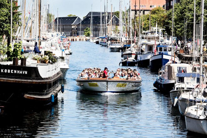 Canal tour in Copenhagen