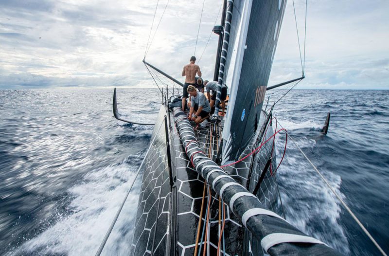 Aboard the 11th Hour Racing IMOCA