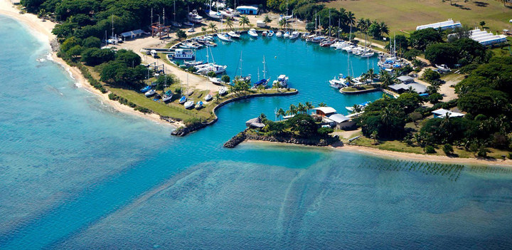 Vuda Point Marina in Fiji