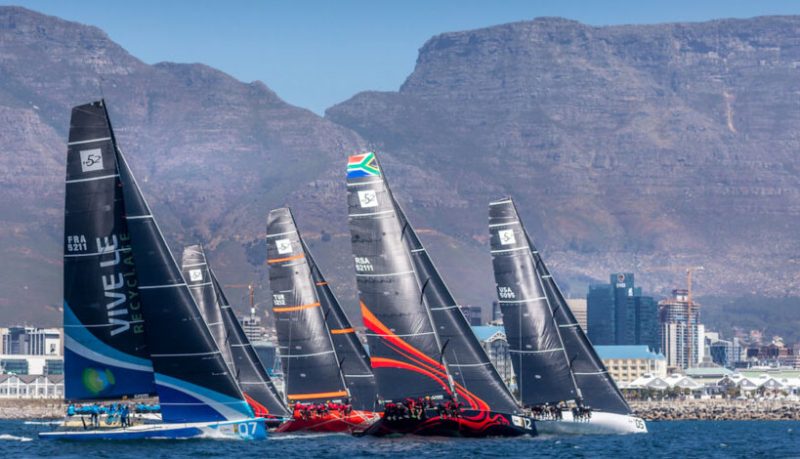 Fleet racing in Cape Town