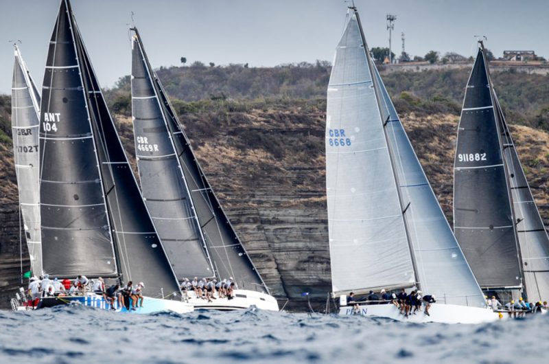 Racing in last year's Sailing Week