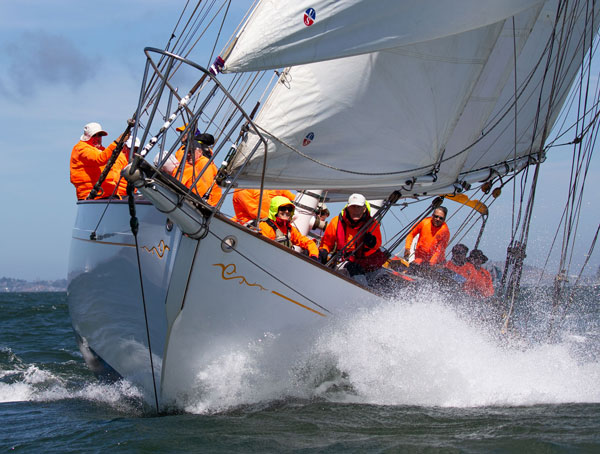 Mayan in last year's Rolex Big Boat Series