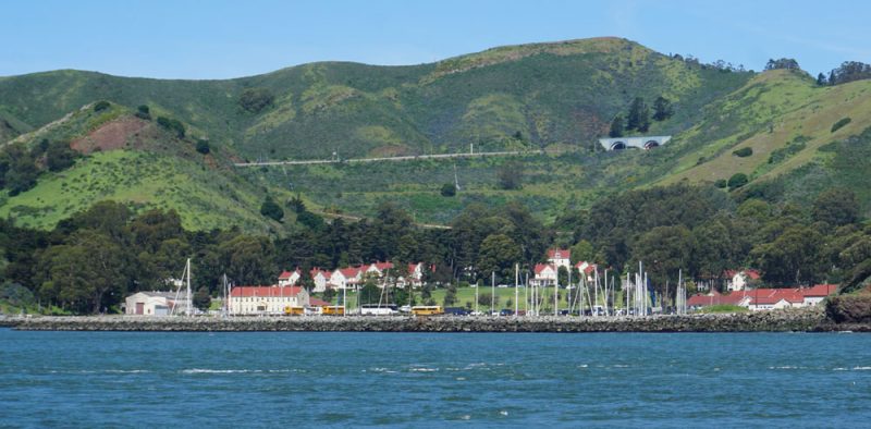 Travis Marina from the water