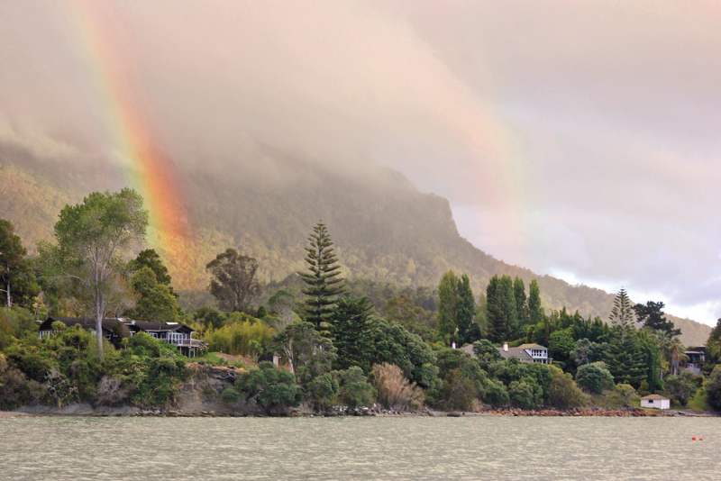 A rainbow in Whangerei