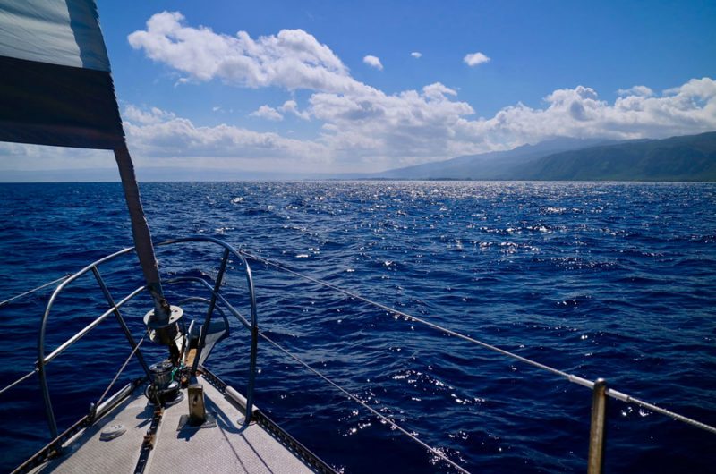 Approaching Oahu