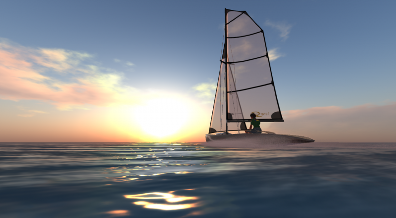 Sunset Sail Second Life