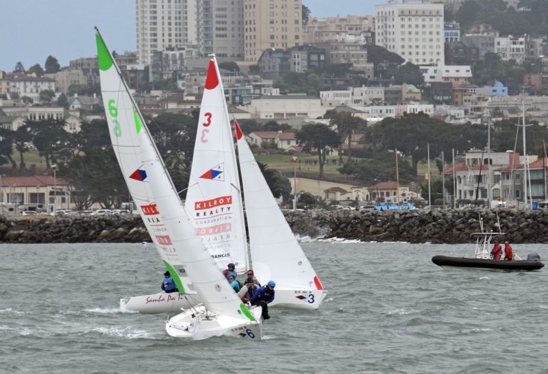 Lipton Cup start in J/22s in San Francisco