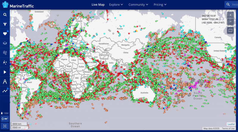 AIS Marine Traffic